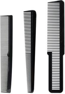 E-DUNIA 3 Pcs Salon Multi function Pro Barbers Cutting Sets Kit Massage Women Men Kid