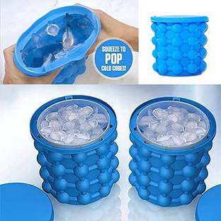 Dankhra 1 L Silicone Ice Cube Machine Silicon Ice Cube maker Bucket Ice Bucket