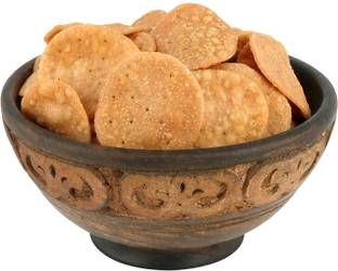 Organic Bites Crispy Sev Puri Papdi (Used for making Papdi Chaat & Sev Puri)