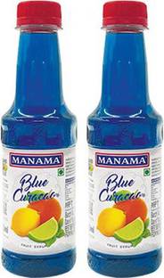 MANAMA Blue Curacao Syrup, Mixer for Mocktails and Cocktails