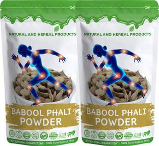 NATURAL AND HERBAL PRODUCTS Babool Phali Powder for Joint Pain | Baval Sing | Eating | Cough | Cold | Drink