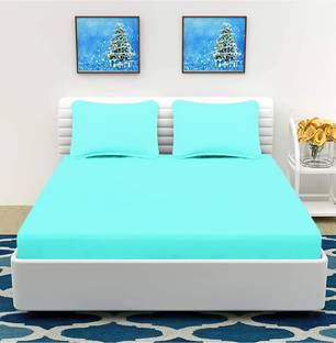 Osara Collection Microfiber Double Flat 220 TC Solid Bedsheet