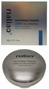 maliao 2 in 1 Oil Control Whitening Powder Compact