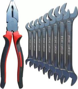 TOOLMATCH TOOLWIN 9 pcs combo set 9pcs combo set Double Sided Open End Wrench Double Sided Open End Wrench (Pack of 9) 9 pcs combo set Double Sided Open End Wrench