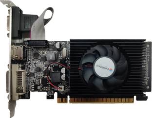 Consistent Geforce GT 610 DDR3 2 GB NVIDIA Chipset 64 bit 200 MHz Graphics Card