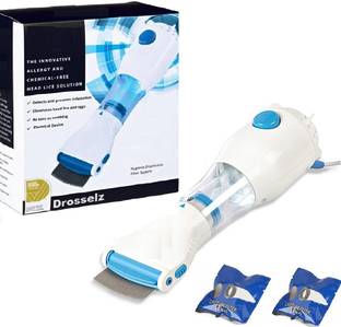 Drosselz Chemical Free Head Lice egg Remover Electrical nits Remover Hair Comb Machine