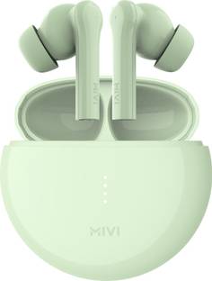 Mivi DuoPods F60 ENC with 50+ Hrs Playtime| Made in India | Powerful Bass | 4 Mics Bluetooth