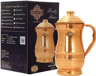 IndianArtVilla 1.4 L Copper Water Jug