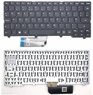 TECHCLONE Laptop Keyboard Replacement LENOVO IDEAPAD 100S-11IBY Internal Laptop-size Laptop Keyboard Compatible with Desktop, Laptop, Mac