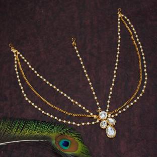 JewelShadi Brass Maang Tikka