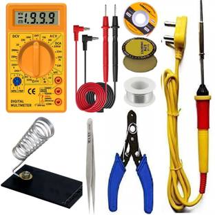 Gunk 8 IN 1 25W Soldering Iron Kit Set for Beginners with Digital Multimeter 50 W Simple