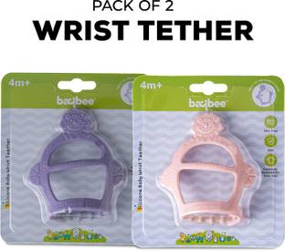baybee Silicone Baby Wrist Teether, BPA Free 100% Silicone Teether for Babies 6 to 12M Teether
