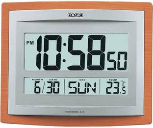 CASIO Digital 20.5 cm X 20.5 cm Wall Clock