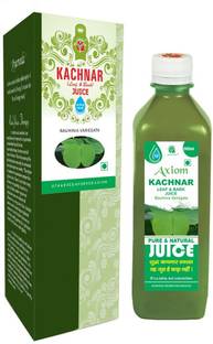 AXIOM Kachnar juice 500ml | 100% Natural WHO-GLP,GMP,ISO Certified Product