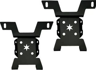 acube mart jerry Can Mount/ Holder/ Bracket for (BS6) (2pc) black Bike Crash Guard