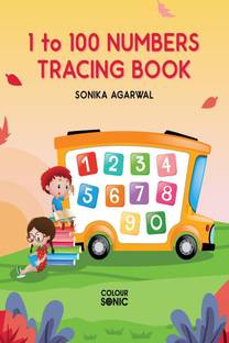 1 to 100 Numbers Tracing Book