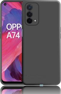 CASE CREATION Back Cover for Oppo A74 5G Liquid TPU Silicon OG Premium Case Cover
