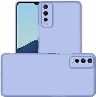 CASE CREATION Back Cover for New Vivo Y12s Solid Colorful Luxury Smooth Feel Matte Finish Cover