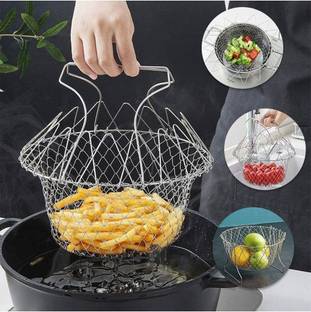 ZWEELAY Collapsible Deep Frying Basket