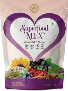 Mom & World Superfood Mix Seeds, Nuts & Berries, Natural Taste & Optimum Freshness Mixed Seeds