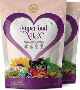 Mom & World Superfood Mix Seeds, Nuts & Berries, Natural Taste & Optimum Freshness Mixed Seeds