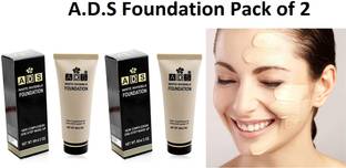 A.D.S White foundation & concealer with SPF 15 Foundation (Beige, 60 ml) Foundation