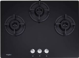 Whirlpool Elite HD 703 Brass Glass Automatic Hob