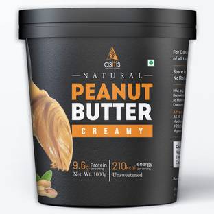 AS-IT-IS Nutrition Peanut Butter Creamy (Natural & Unsweetened)
