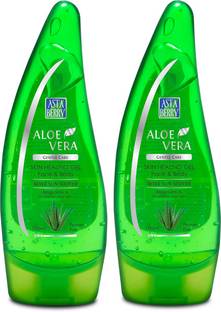 ASTABERRY Aloe Vera Gel - Skin Healing Gel Face & Body, 100 ml (Pack of 2)