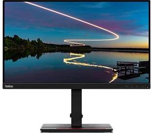 Lenovo Thinkvision T series 60.45 cm (24 inch) Full HD LED Backlit IPS Panel Monitor (ThinkVision T24m-20 23.8” (60.45cms) FHD IPS (1920x1080) Monitor, HDMI, DP & USB)
