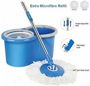 MAGICBUYS BUCKET WITH 2 REFILLS Mop Set