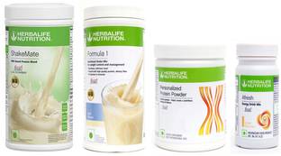 HERBALIFE FORMULA1KULFI PROTIEN POWDER 200 G AFRESH ENERGY DRINK GINGER SHAKEMATEMILK Protein Shake
