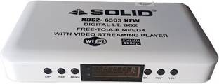 dilos Solid HDS2-6363 NEW FULL HD DIGITAL I.T BOX FOR GAINING ACCESS TO INTERNET AND SATELLITE Digital FTA Set-Top Box GET LIFETIME FREE TV / FM CHANNELS FROM DD FREE DISH ( NO MONTHLY CHARGES ) Media Streaming Device
