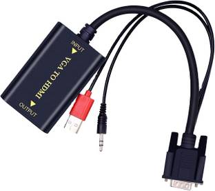 microware  TV-out Cable VGA with Audio to HDMI converter, VGA to HDMI conversion cable