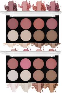 MARS Matte blusher with highlighter and contour blusher, highlighter, contour palette