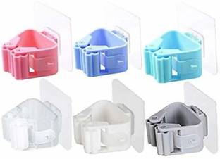 Molzo Multicolor Plastic Broom Holder
