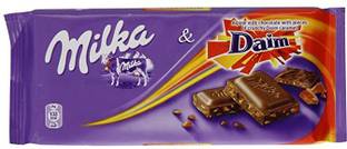 milka DAIM BAR 100G Bars