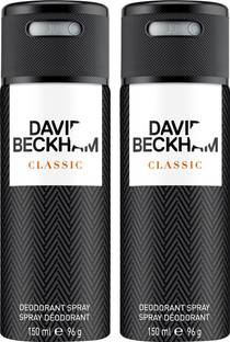 DAVID BECKHAM Classic Deodorant Spray 150ml (Pack of 2) Deodorant Spray  -  For Men