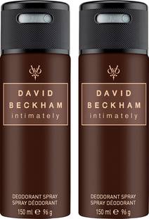DAVID BECKHAM Intimately Man Deodorant Spray 150ml (Pack of 2) Deodorant Spray  -  For Men