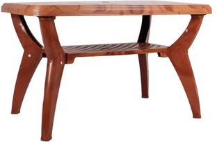 AAMROSE Plastic 4 Seater Dining Table