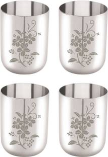 NEELAM (Pack of 4) SGRL007L_Set of 4 Glass Set Water/Juice Glass