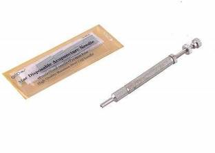 vihan marketing Acupuncture Needle Set of 50Pc With Needle Injector 1Pc Massager
