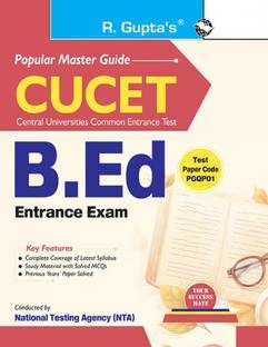 CUCET : B.Ed. (Bachelor Of Education) Entrance Exam Guide