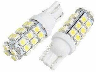 ALLEXTREME LED White T10 28 SMD For Car Wedge Dome Trunk Dashboard Bulb License Plate Light License Plate Light Car LED (12 V, 18 W)