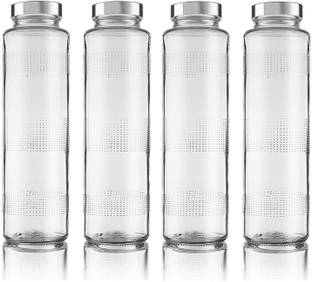 Coozico Black Plastic Lids | Juicing, Smoothies,(750ml)(Set of 4) 750 ml Bottle