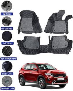 RKPSP Leatherite 7D Mat For  Kia Sonet