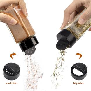 TINSUHG Glass Tea Coffee & Sugar Container  - 100 ml