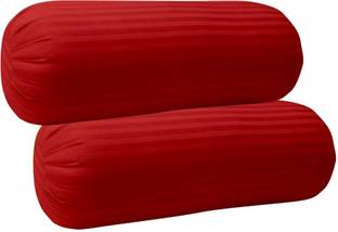 Shri Krishana Fabrics Satin Bolsters Cover