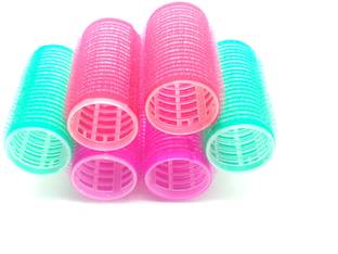 Kriti Hair Roller 6 Pcs With 15 Pcs Small Section Clip For Salon Parlor Use Hair Curler