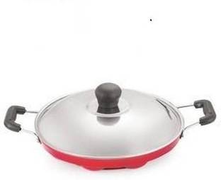 FASTAGE Fastage 12Cavities Non Stick Appam Patra with Lid and Side Handle Standard Idli Maker